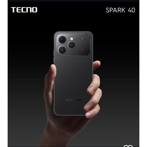 Tecno Tecno. Spark 40 - 6,67 Pouces" - 128Go Rom - (4+4)Go Ram - 2 Sim - 50 Mpx - 5200 mAh